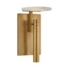 Alabaster And Brass Floating Disc Wall Light -Andrew Martin Sale Store 1092662 melange floating disc sconce brass