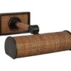 Rattan And Bronze Picture Light -Andrew Martin Sale Store 1094053 halwell 8 picture light bronze nat rattan