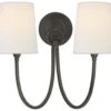 Single Curved Wall Light In Bronze -Andrew Martin Sale Store 1094085 reed double sconce bronze