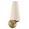 Wall Light In Gilded Plaster Finish -Andrew Martin Sale Store 1094478 fontaine single sconce gilded plaster