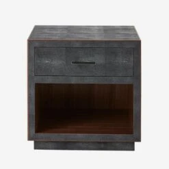 Fitz Grey Bedside Table -Andrew Martin Sale Store 112472 fitz bedside table grey front st0374