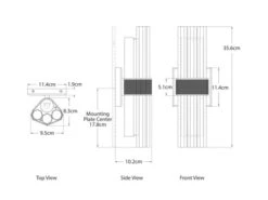 Wall Sconce In Brass And Crystal -Andrew Martin Sale Store 114991 fascio small sconce tech