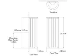 Wall Sconce In Brass -Andrew Martin Sale Store 115029 kean 14 22 sconce in tech