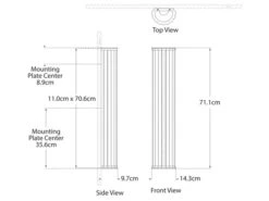 Wall Sconce In Brass -Andrew Martin Sale Store 115030 kean 28 22 sconce tech