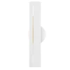 Sleek Wall Light In White Gesso -Andrew Martin Sale Store 116285 brandon wall light white 1