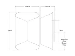 Wall Light In White With Gold Interior 7 Wall Light In White With Gold Interior -Andrew Martin Sale Store 119075 selfoss small wall light tech