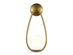 Wall Light In Burnished Brass
