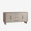 Charlie Sideboard, Large 3-Drawer -Andrew Martin Sale Store 129301 charlie sideboard angle
