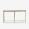 Edith Latte Console Table, Latte Shagreen -Andrew Martin Sale Store 138163 new edith console table ivory shagreen front