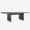 Raffles Grey Extending Dining Table -Andrew Martin Sale Store 139623 raffles ext dining table grey angle extended