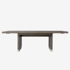 Raffles Grey Extending Dining Table -Andrew Martin Sale Store 139628 raffles ext dining table grey front extended