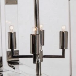 Zachary Acrylic 11 Spiral Light, Nickel -Andrew Martin Sale Store 140848 zachary acrylic nickel detail