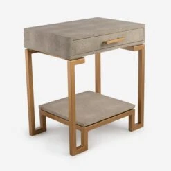 Flex Cream Side Table, Cream