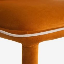 Milo Orange Dining Chair -Andrew Martin Sale Store 141230 milo close up 1