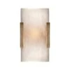Alabaster Wide Wall Light With Antique-burnished Brass -Andrew Martin Sale Store 141256 122209 covet wide clip brass