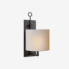 Aspen Wall Light, Black Rust -Andrew Martin Sale Store 146305 aspen iron wall light in black rust