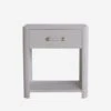 Moby White Bedside Table -Andrew Martin Sale Store 146380 moby white front for web