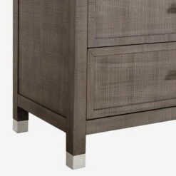 Raffles Nightstand, Grey -Andrew Martin Sale Store 148854 raffles drawer leg detail