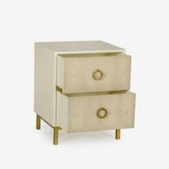 Amanda Bedside Table -Andrew Martin Sale Store 149000 amanda bedside table open