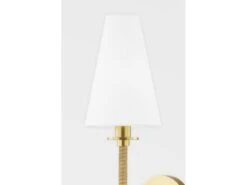 Aged Brass And Rattan Wall Light -Andrew Martin Sale Store 152907 t3wicp2y