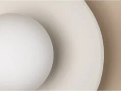 Refined Ceramic Wall Light In Aged Brass -Andrew Martin Sale Store 153597 bacia aged brass ceramic raw matte white 4