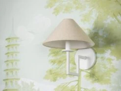 Textured White Wall Light -Andrew Martin Sale Store 153656 gladwyne wall light 2