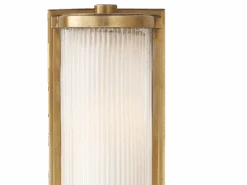 Frosted Glass Wall Light -Andrew Martin Sale Store 18542 dresser long wall light in antique brass with frosted glass liner