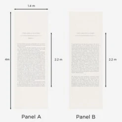 Great Gatsby Wallpaper, Large Panel A + B -Andrew Martin Sale Store 204009 gatsby dimensions