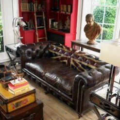 Rebel Union Jack Sofa -Andrew Martin Sale Store 204176 chesterfield rebel uj sofa lifestyle