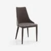 Saber Dining Chair, Grey -Andrew Martin Sale Store 204256 saber chair angle