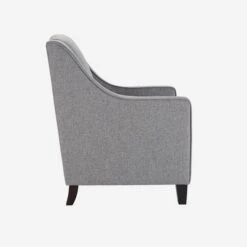 Finbar Grey Chair, Grey -Andrew Martin Sale Store 204296 finbar chair grey side ch1045