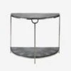 Elise Grey Console Table, Grey -Andrew Martin Sale Store 204560 elise side table grey front st0383