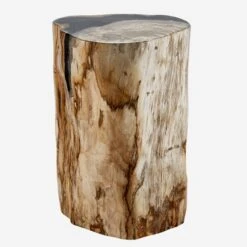 Petrified Log Side Table Or Stool -Andrew Martin Sale Store 204604 petrified log stool 6