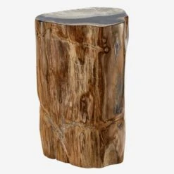 Petrified Log Side Table Or Stool -Andrew Martin Sale Store 204605 petrified log stool 7