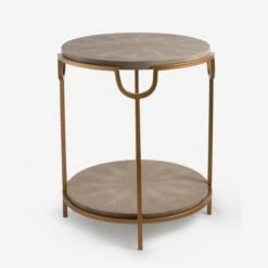 Katia Cream Side Table, Cream