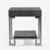 Flex Grey Side Table, Grey -Andrew Martin Sale Store 204639 flex side table grey back