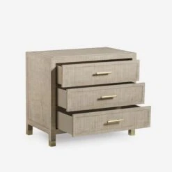 Raffles Nightstand, Natural -Andrew Martin Sale Store 204679 raffles nighstand open