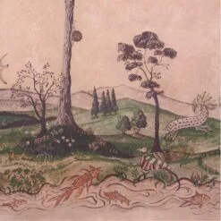 Mythical Land Daybreak Wallpaper, Large A+B Panel -Andrew Martin Sale Store 204976 mythical land panel a