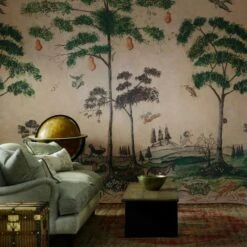 Mythical Land Daybreak Wallpaper, Large A+B Panel -Andrew Martin Sale Store 204977 mythical land large panel wallpaper
