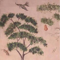 Mythical Land Daybreak Wallpaper, Large A+B Panel -Andrew Martin Sale Store 204978 mythical land panel a