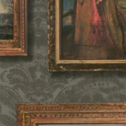 Gallery Wallpaper - Charcoal Wallpaper -Andrew Martin Sale Store 205035 andrew martin museum wallpapers gallery charcoal wallpaper