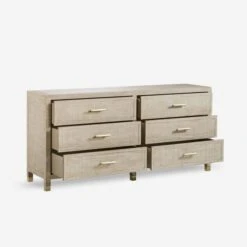 Raffles Chest Of Drawers, Large Natural 7 Raffles Chest Of Drawers, Large Natural -Andrew Martin Sale Store 206710 raffles large chest of drawers open