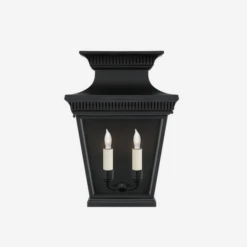 Elsinore Wall Lantern, Black
