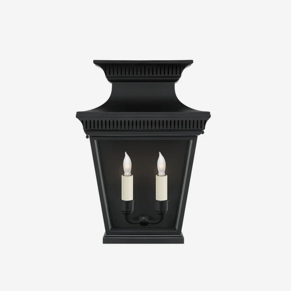Elsinore Wall Lantern, Black 1 Elsinore Wall Lantern, Black