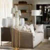 Montreuil Floor Lamp, Gild -Andrew Martin Sale Store 207957 tessa custom sofa lifestyle web optimised
