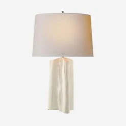 Sierra Table Lamp, Plaster White