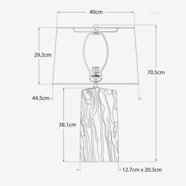 Sierra Table Lamp, Gild 4 Sierra Table Lamp, Gild - Image 4