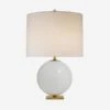Elsie Table Lamp, Cream / Cream Shade -Andrew Martin Sale Store 208063 elsie table lamp cream cream shade