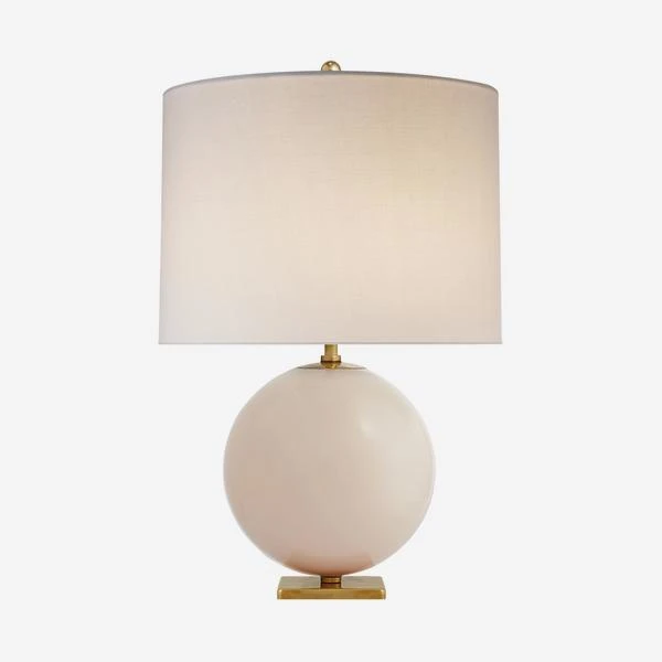 Elsie Table Lamp, Blush / Cream Shade 1 Elsie Table Lamp, Blush / Cream Shade