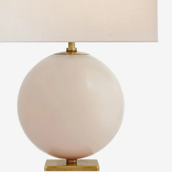 Elsie Table Lamp, Blush / Cream Shade 2 Elsie Table Lamp, Blush / Cream Shade - Image 2